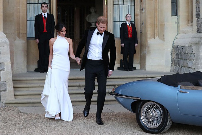 Meghan Markle In Stella McCartney Dress 